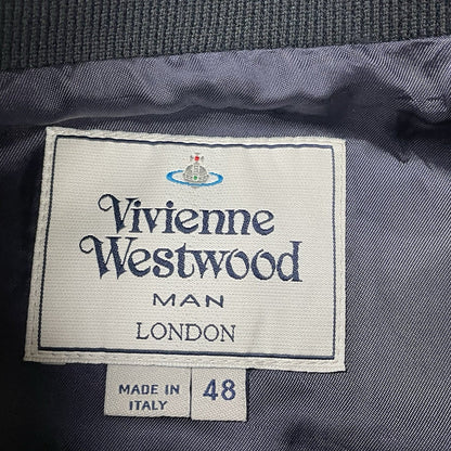 Vivienne Westwood Gingham Check Bomber Jacket, Size Medium | O/S, Multicoloured