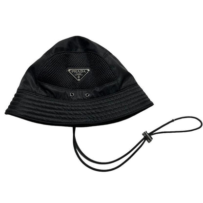 Prada Black Bucket Hat