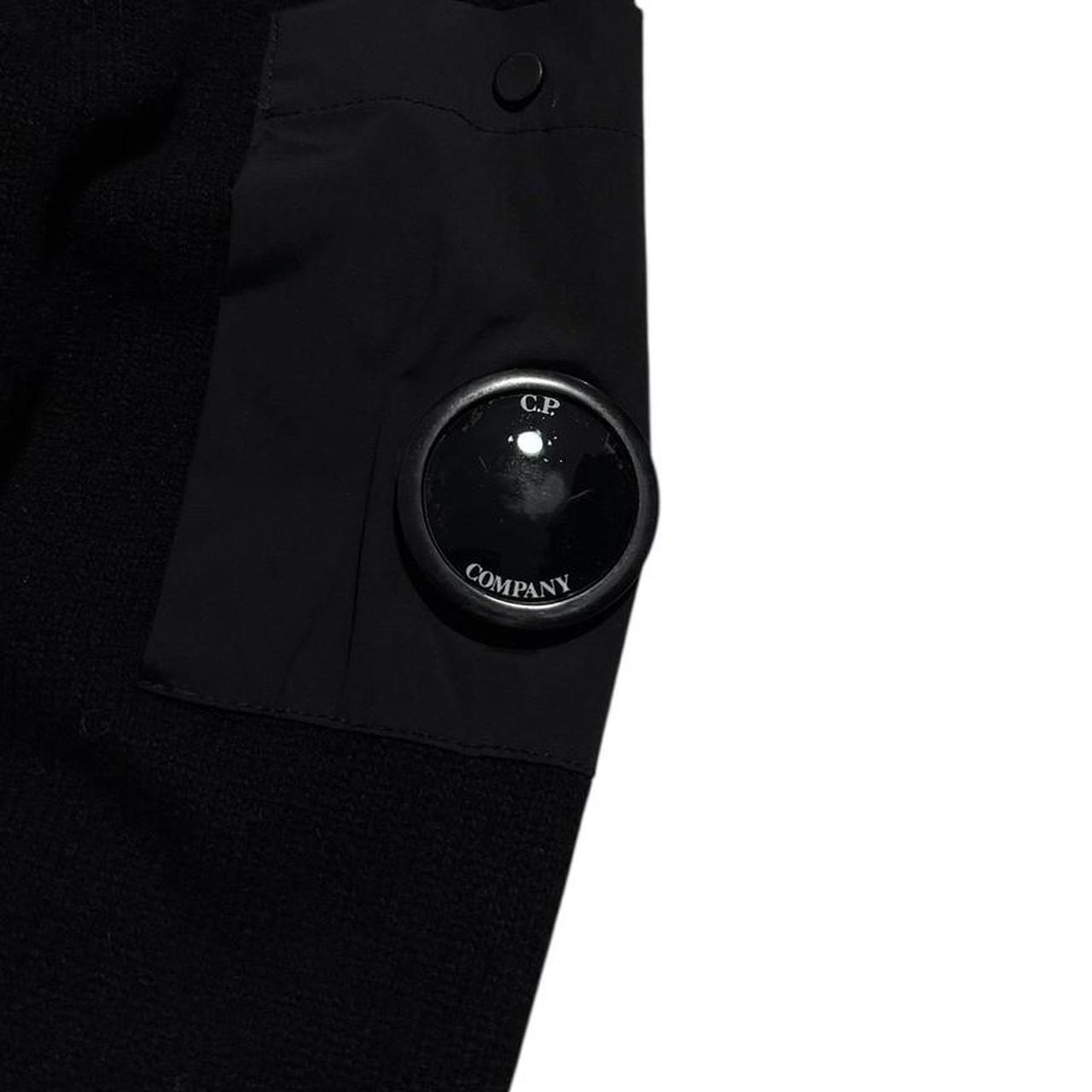 CP Company Wool Full Zip | Large, Black