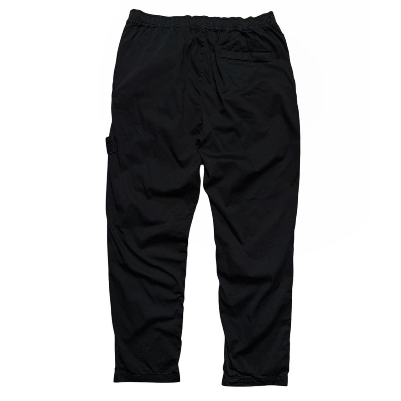 Stone Island Ghost Cargo Trousers | W36, Black