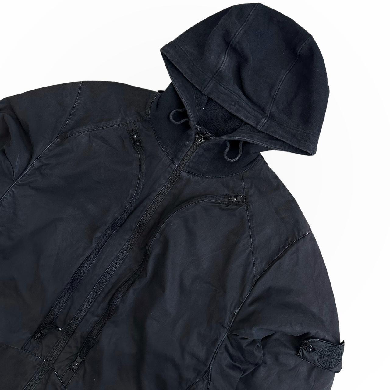 Stone Island Shadow Project Batavia-T Zip Up Jacket with thick cotton hoodie - Known Source