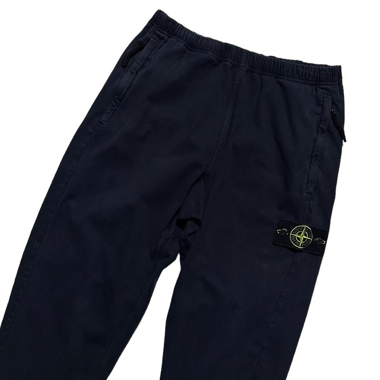 Stone Island Dark Blue Cotton Sweatpants