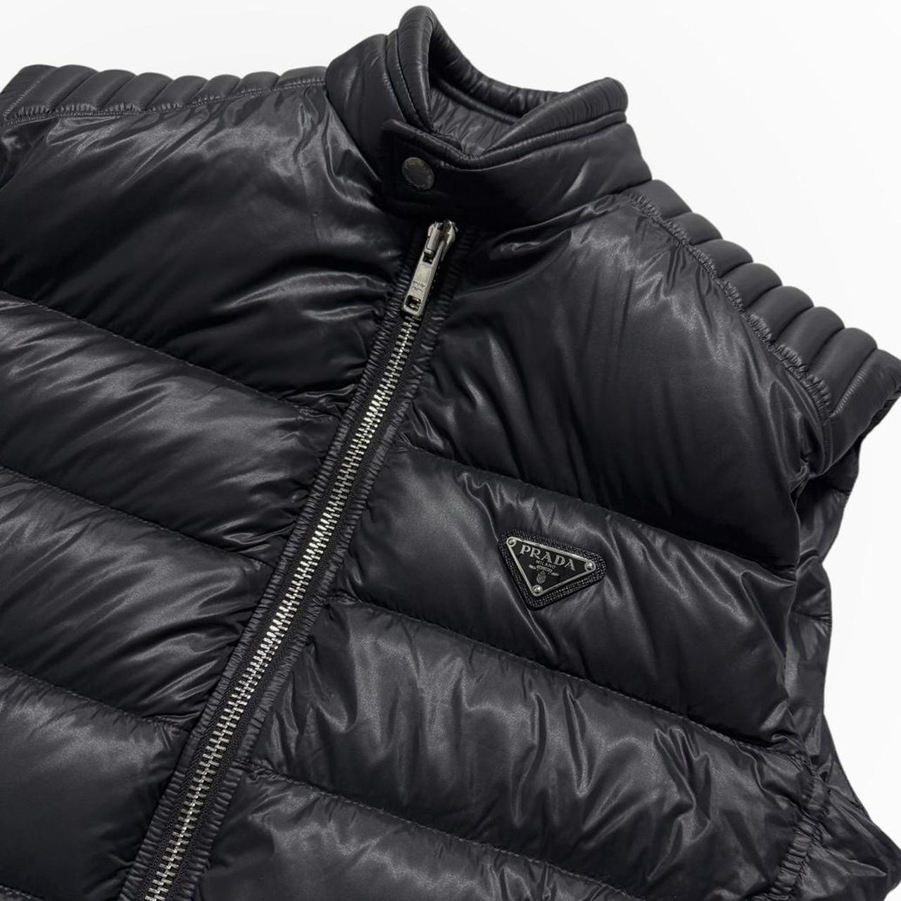 Prada Biker Down Gilet