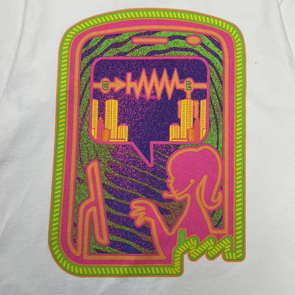 Cav Empt Oscillation T-Shirt, Size Medium | O/S, White
