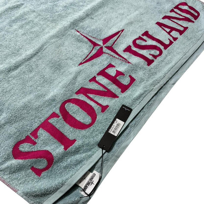 Stone Island Script Logo Towel