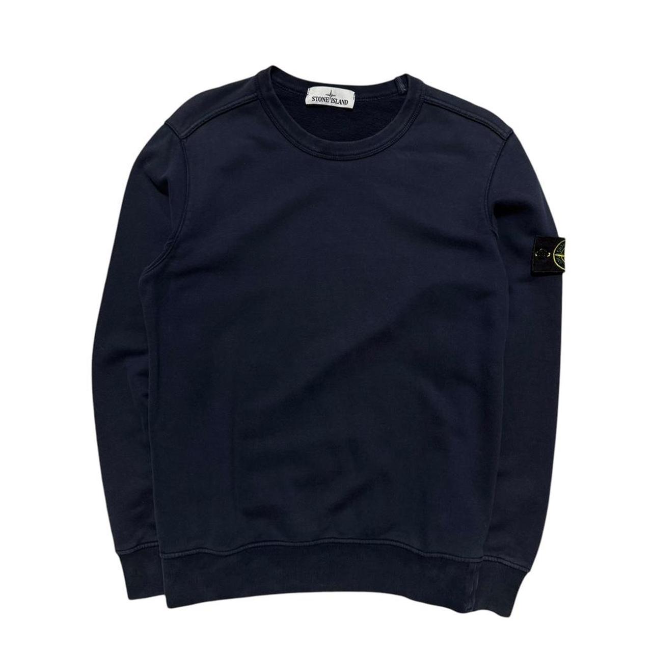 Stone Island Navy Pullover Crewneck