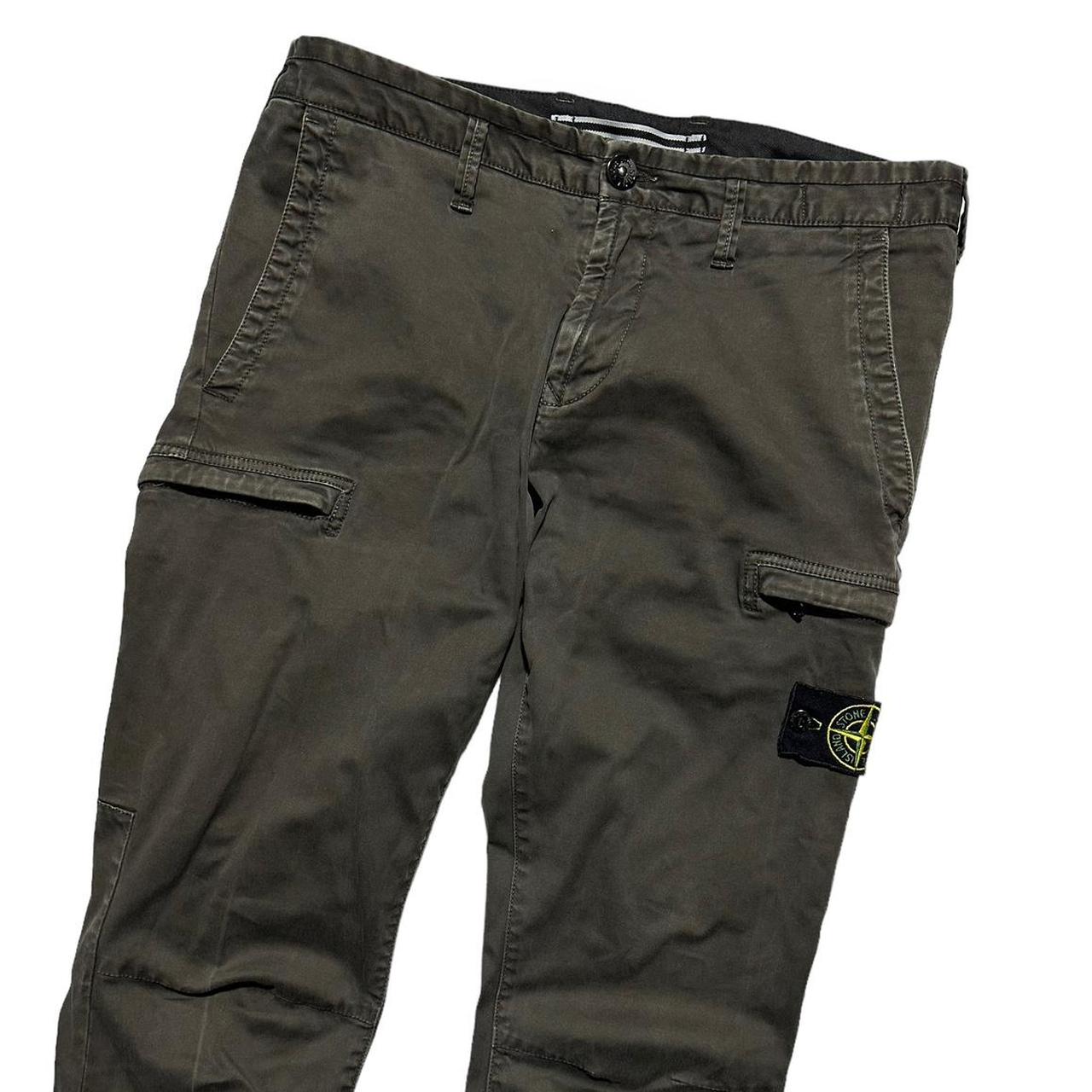 Stone Island Combat Cargos | W32, Olive