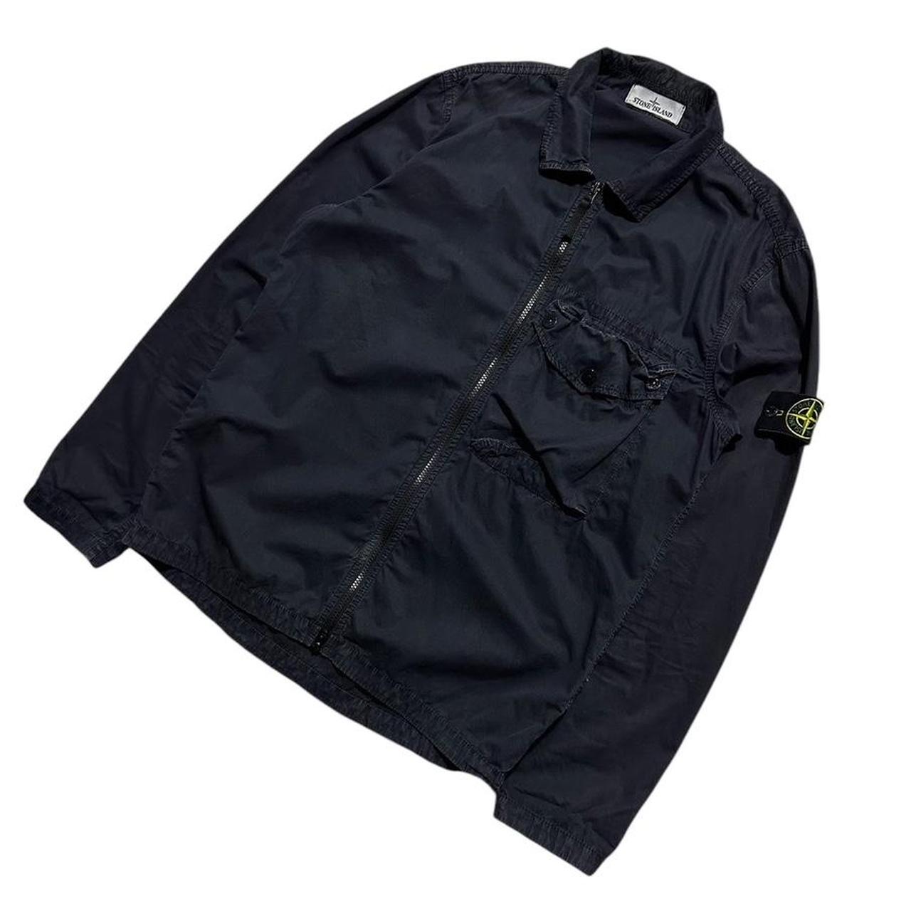 Stone Island Navy Overshirt