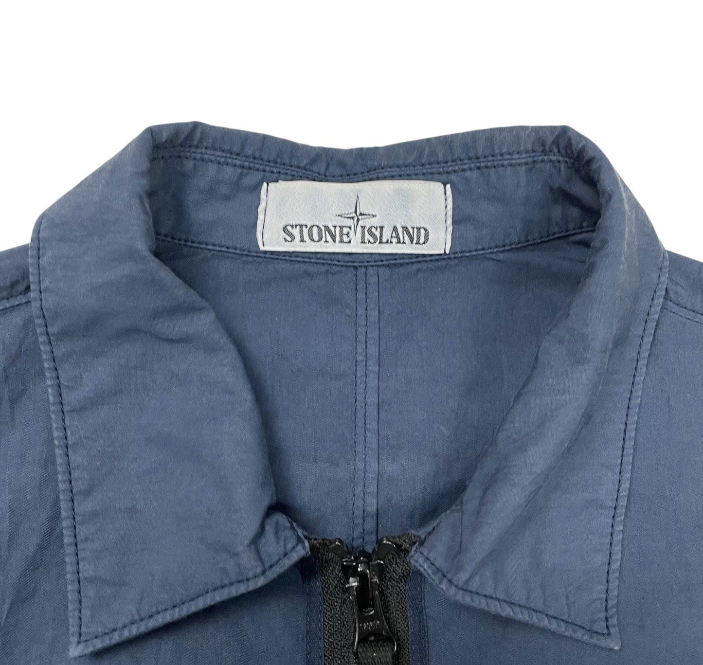 Stone Island Overshirt, Size Small | O/S, Blue