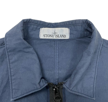 Stone Island Overshirt, Size Small | O/S, Blue