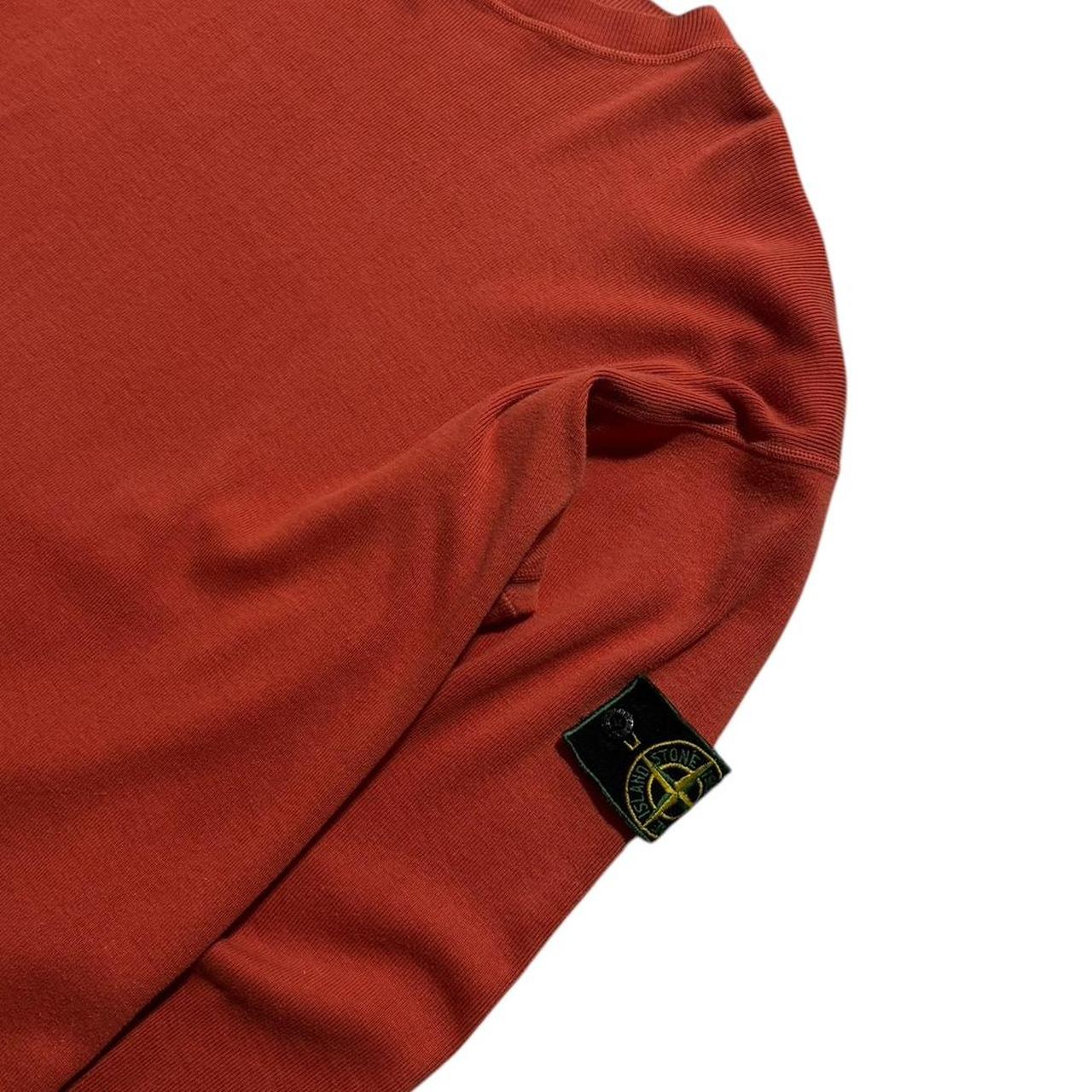 Stone Island 90's Red Pullover Jumper