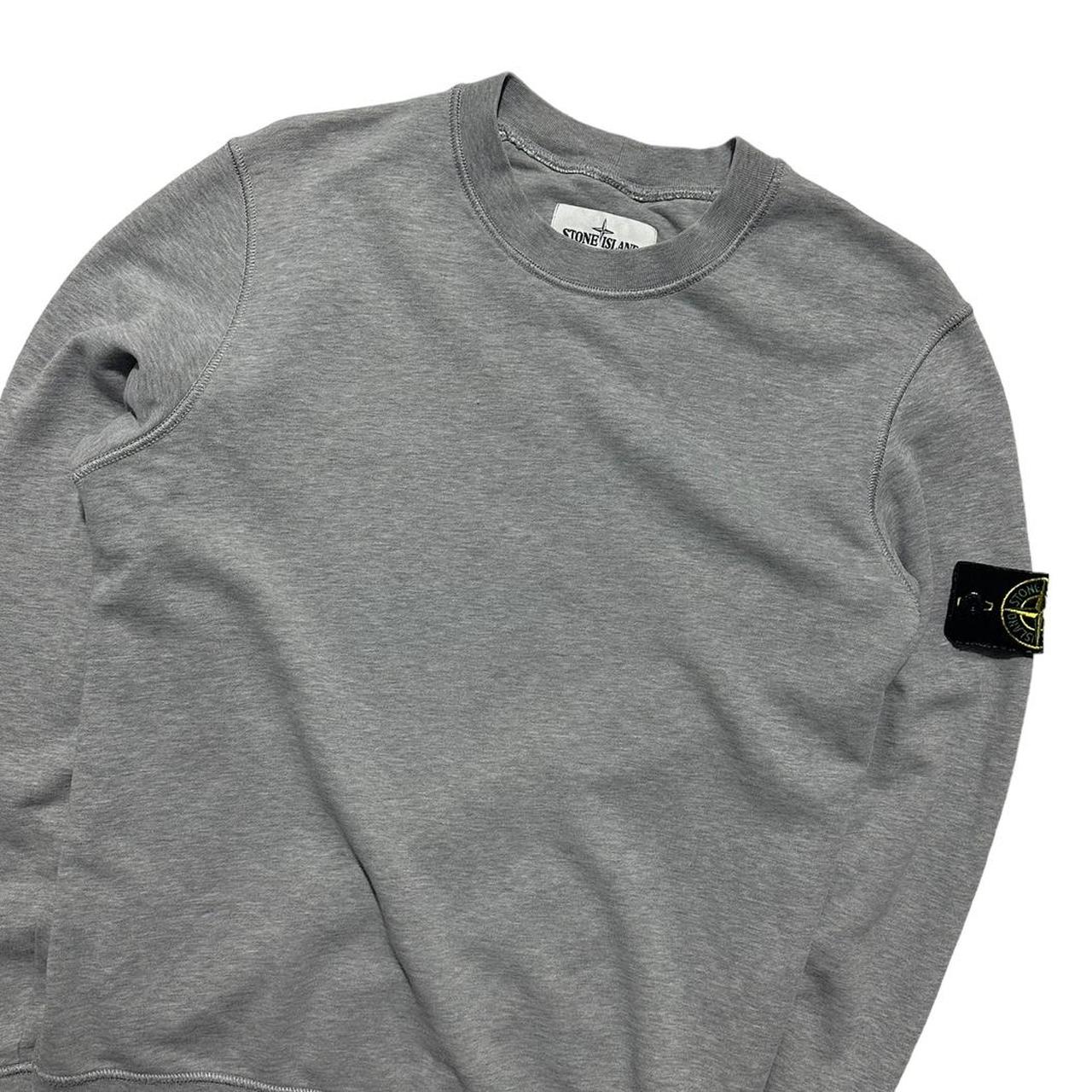 Stone Island Grey Pullover Crewneck