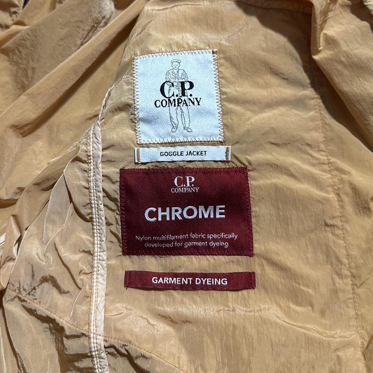 CP Company Peach Nylon Goggle Jacket