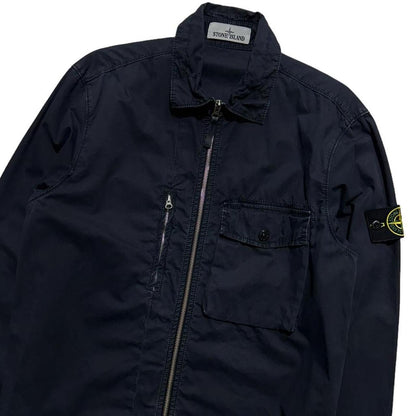 Stone Island Navy Overshirt