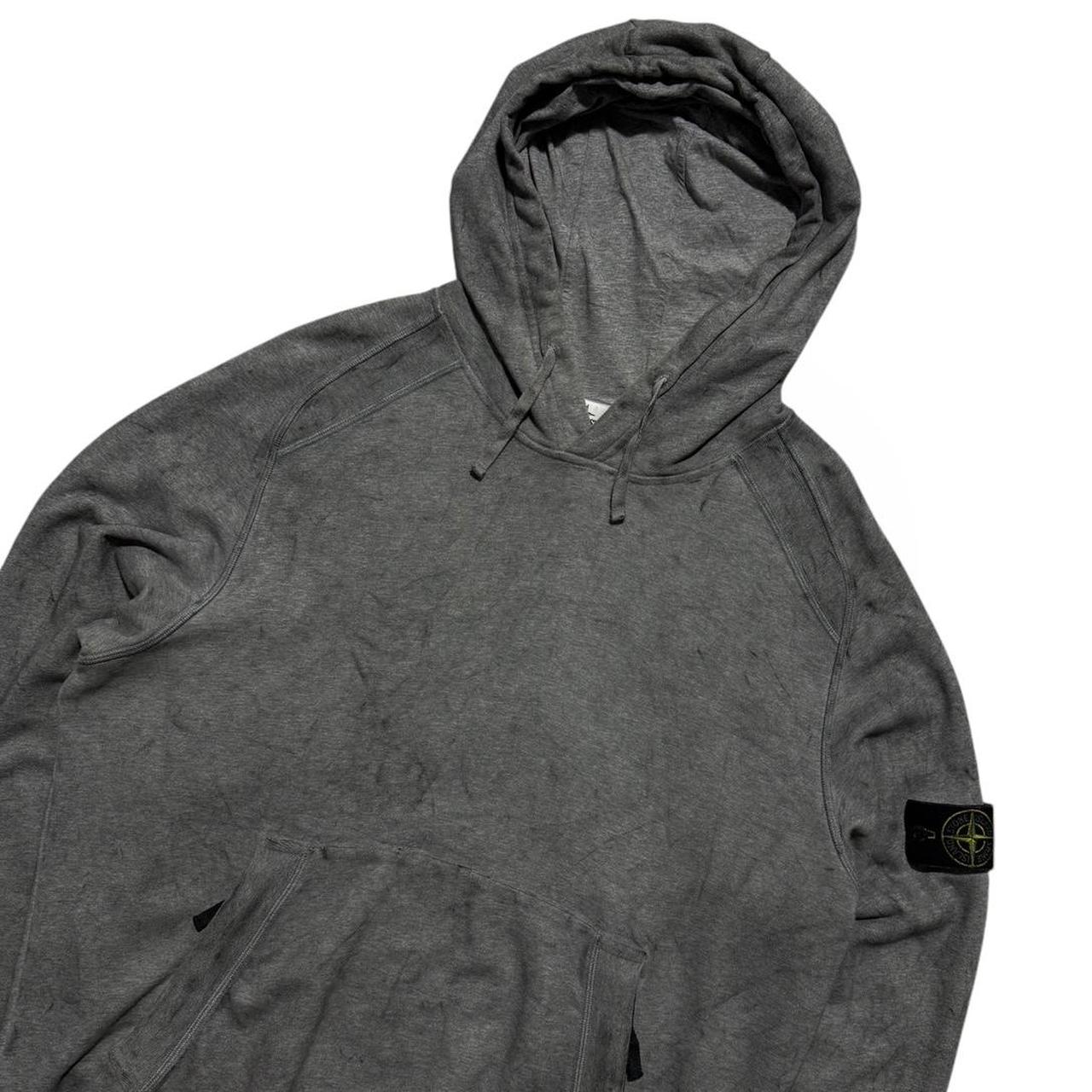 Stone Island Dust Treatment Pullover Hoodie | XL, TBD