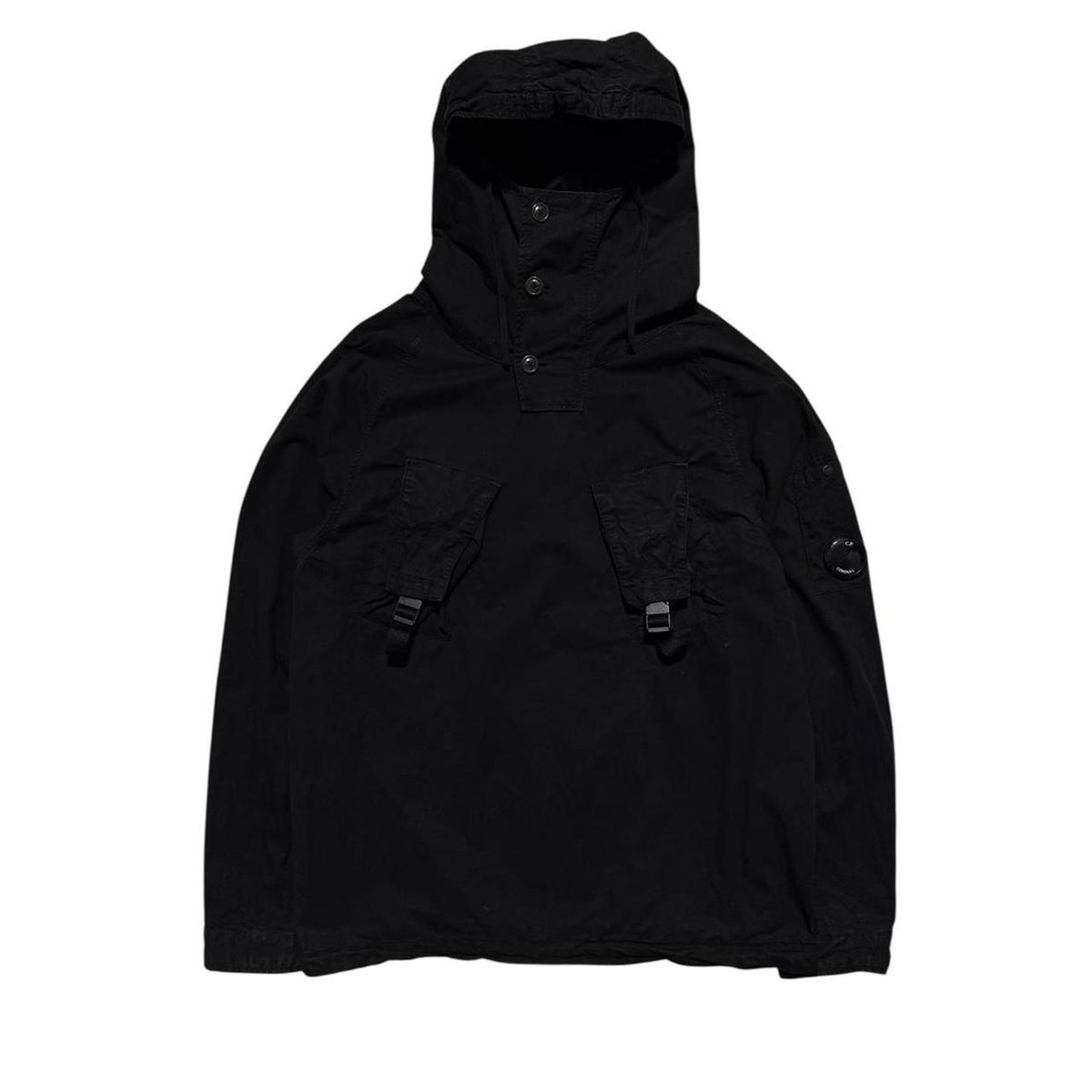 CP Company Pullover Canvas Jacket | Small, Black
