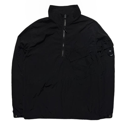 CP Company Black Nylon Pullover Jacket