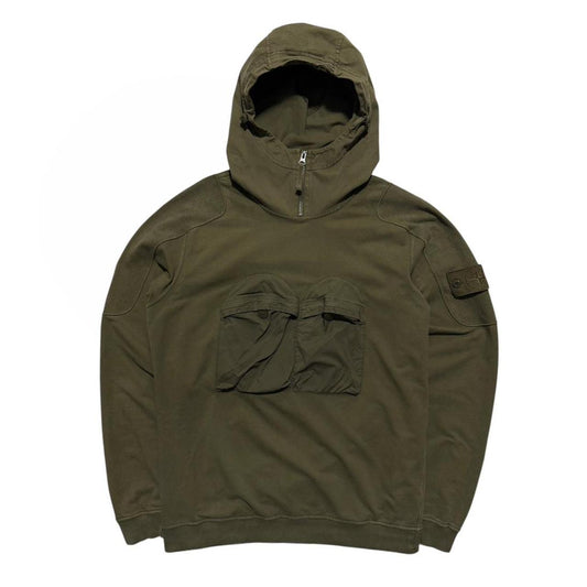 Stone Island Double Pocket Pullover Ghost