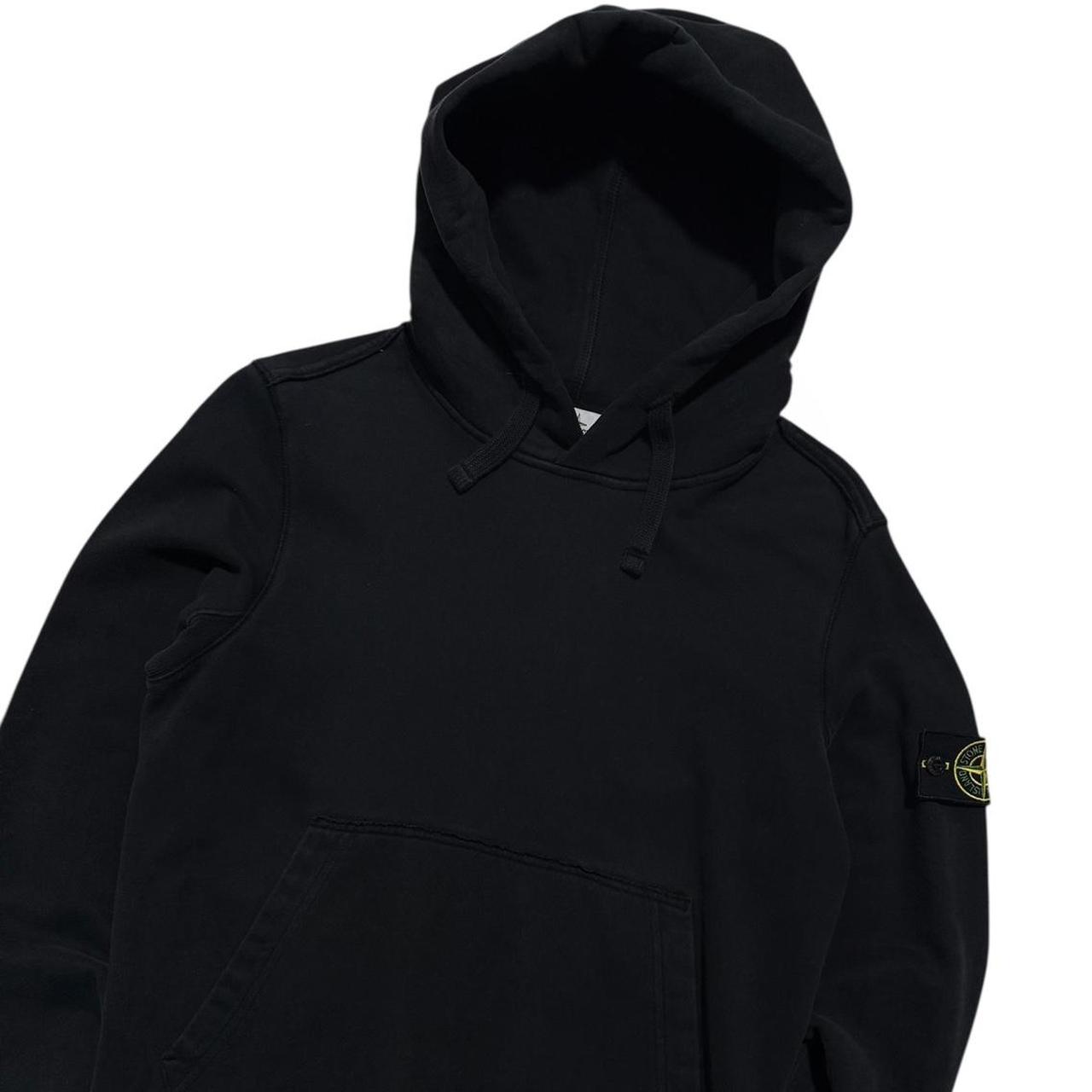 Stone Island Black Pullover Hoodie