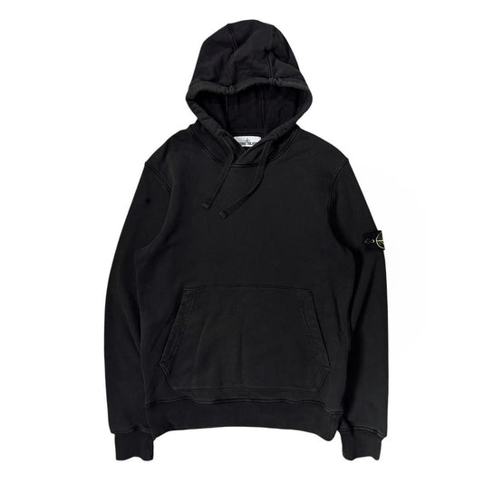 Stone Island Black Pullover Hoodie