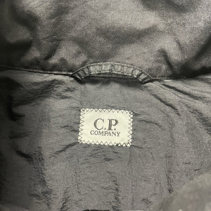 CP Company Black Lens Smock 1/4 Zip, Size Large | O/S, Black