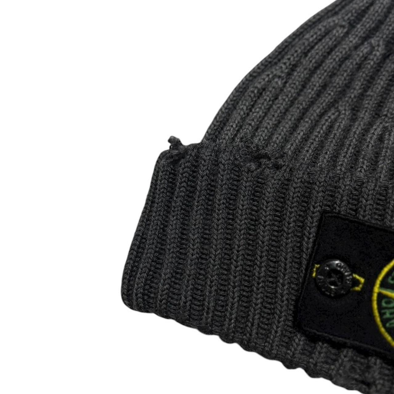 Stone Island Ribbed Beanie