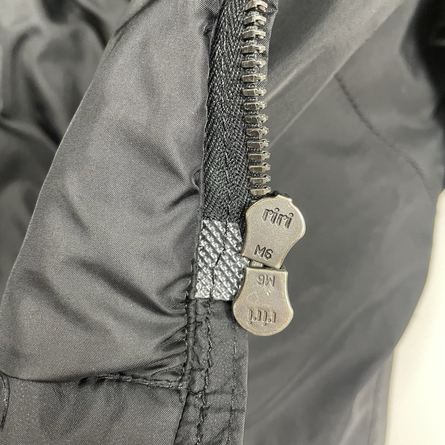 Prada Goretex Jacket Fur Trim, Size Large | O/S, Black