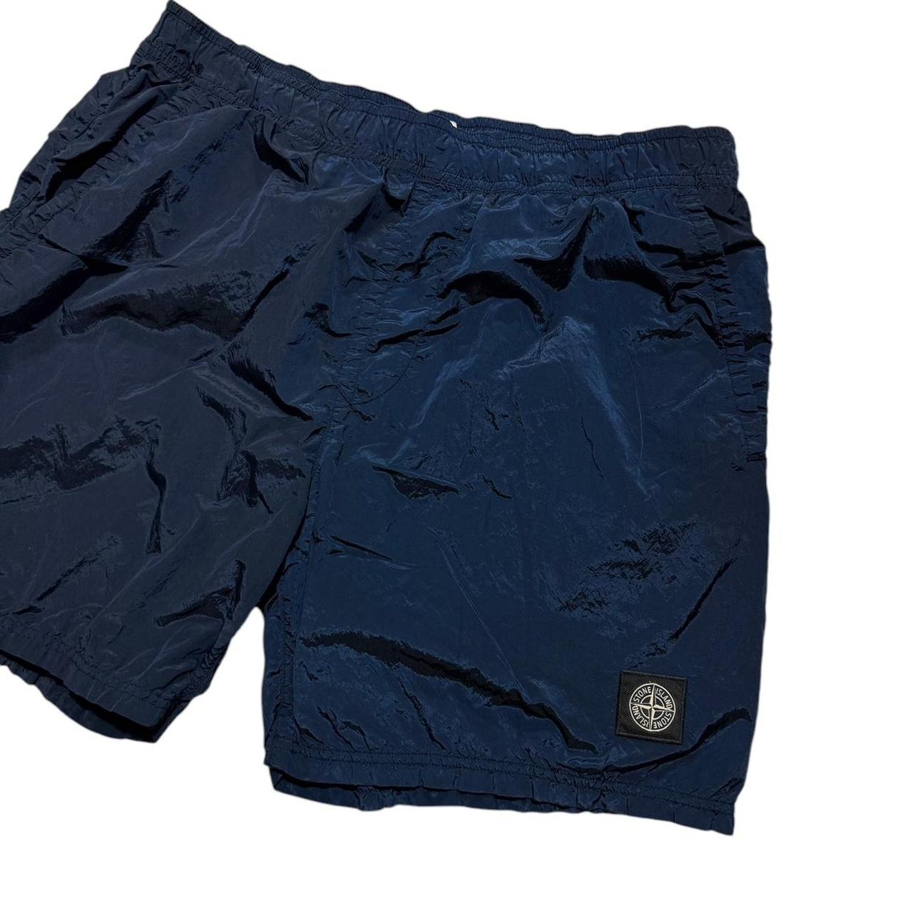 Stone Island Nylon Metal Swim Trunks | Large, Navy