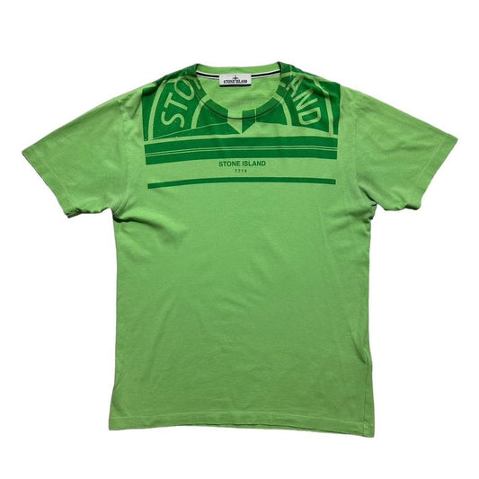 Stone Island Green Print T-Shirt