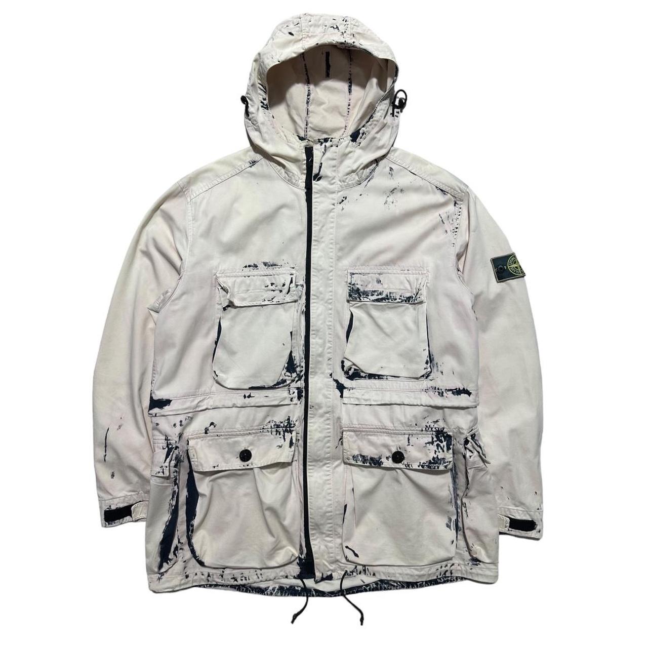 Stone Island Raso Hand Corrosion Field Jacket