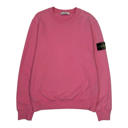 Stone Island Sweatshirt, Size Small | O/S, Pink