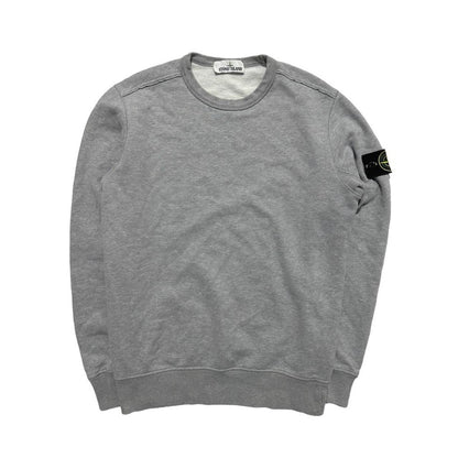 Stone Island Grey Pullover Crewneck