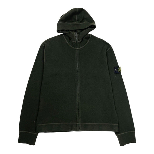 Vintage Stone Island Hoodie, Size XL | O/S, Green