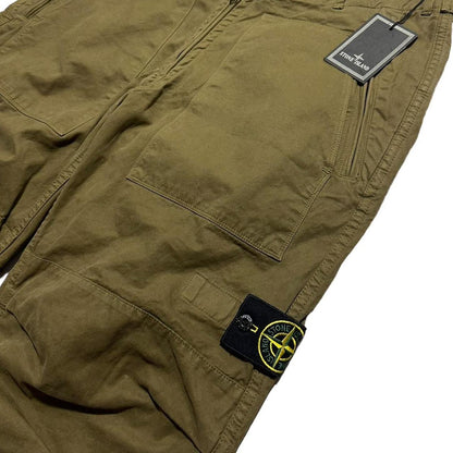 Stone Island Olive Flight Combat Cargos