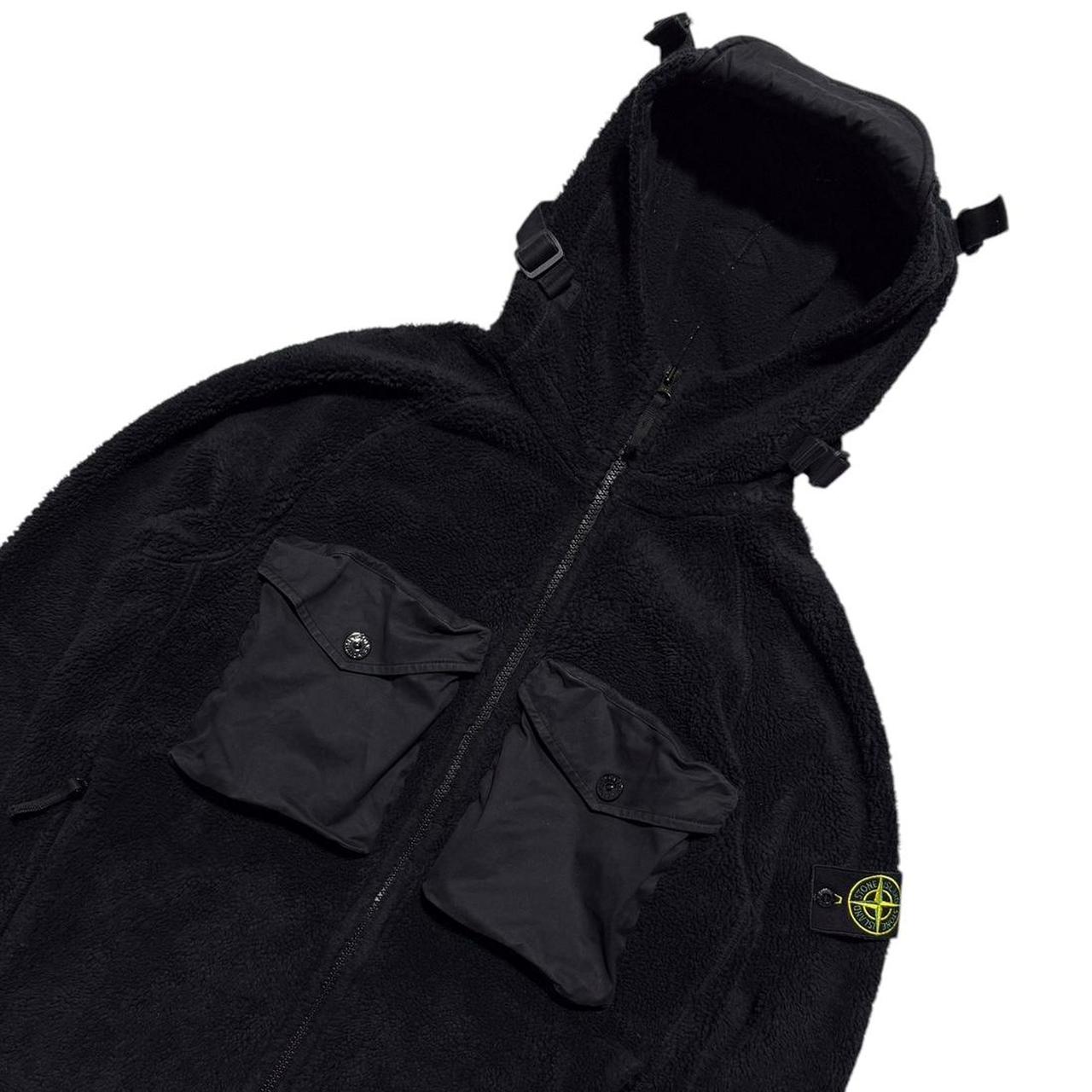 Stone Island Sherpa Fleece Zip Up