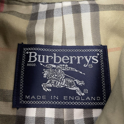 Vintage Burberrys Nova Check Trench Coat, Size 50 Long | O/S, Beige