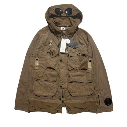 CP Company Flat Nylon La Mille Goggle Jacket