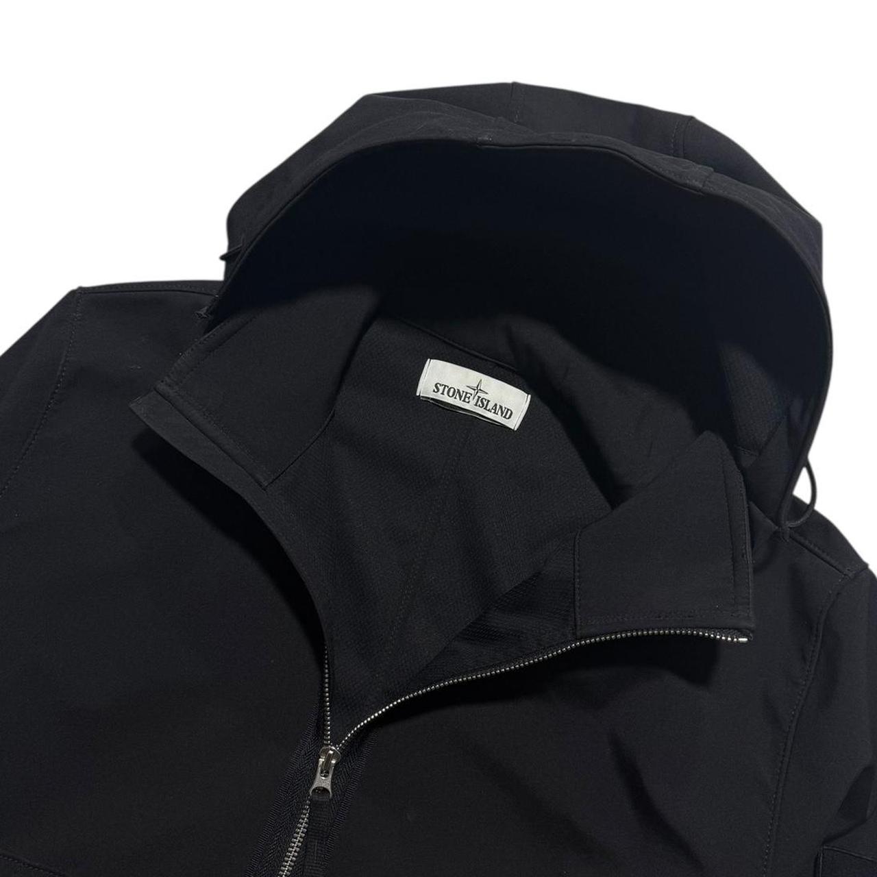 Stone Island Light Soft Shell Jacket | Medium, Black