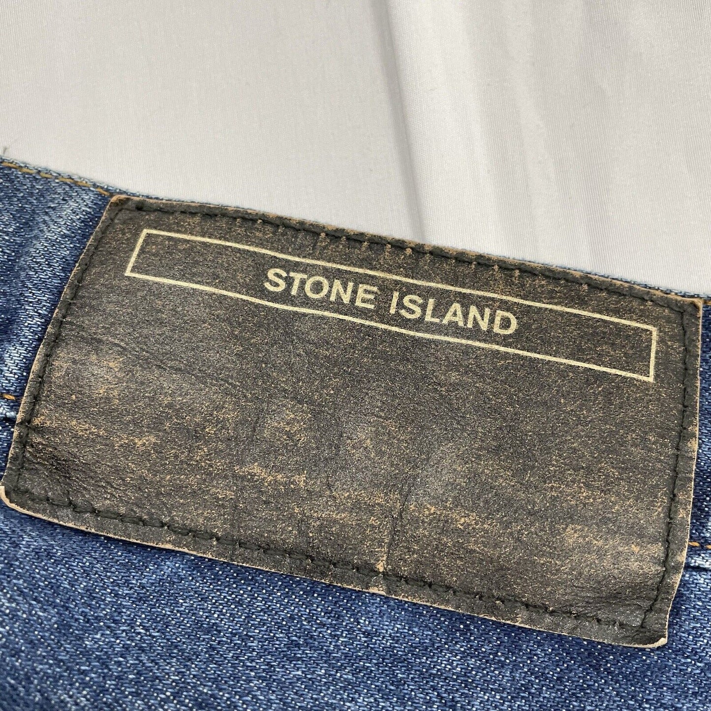 Vintage Stone Island Denims Jeans, W31 L32 New With Tags 2003 | W31, Blue