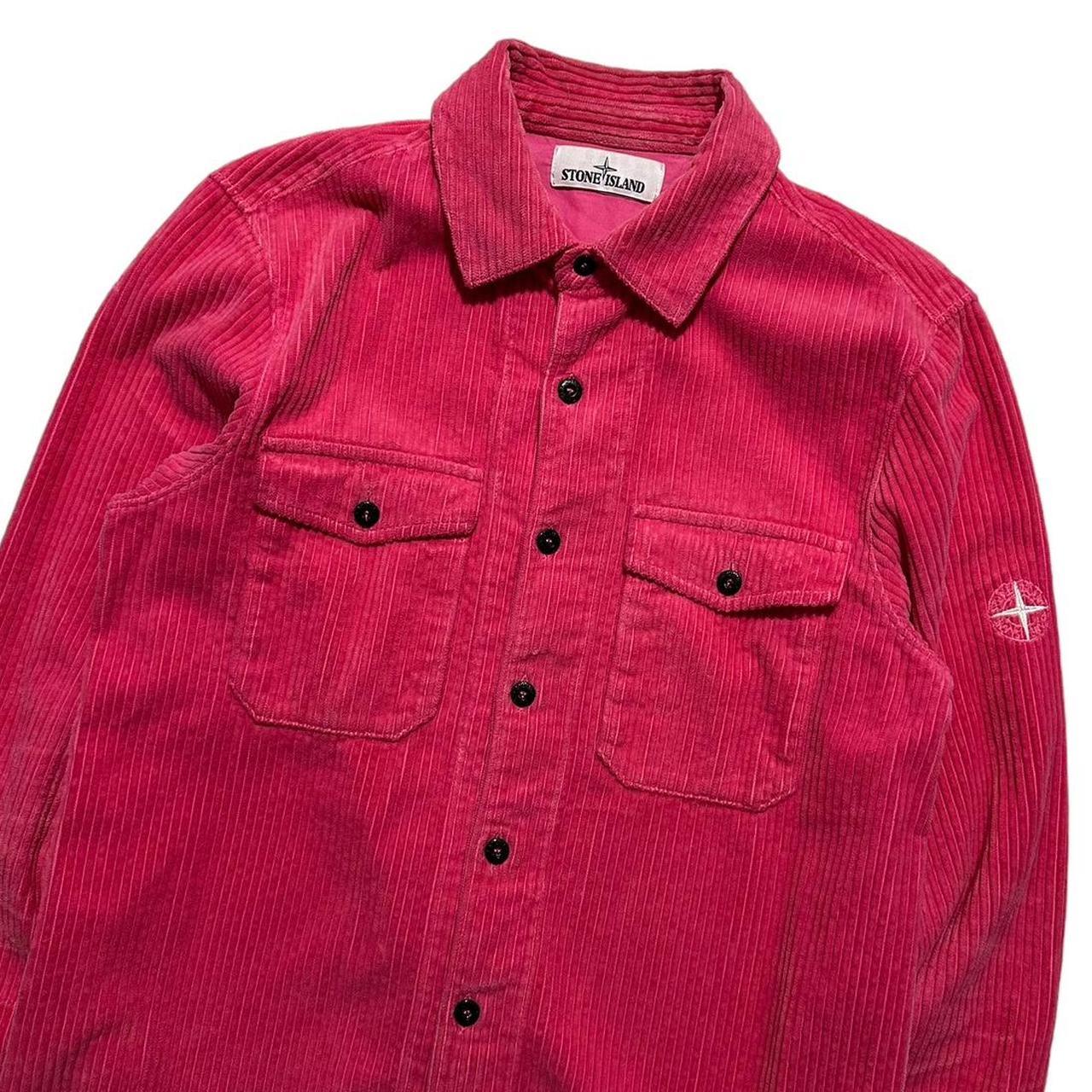 Stone Island Pink Corduroy Shirt - Known Source