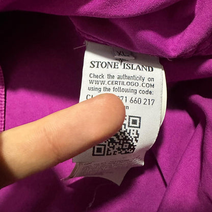 Stone Island Zip Up Double Pocket Overshirt
