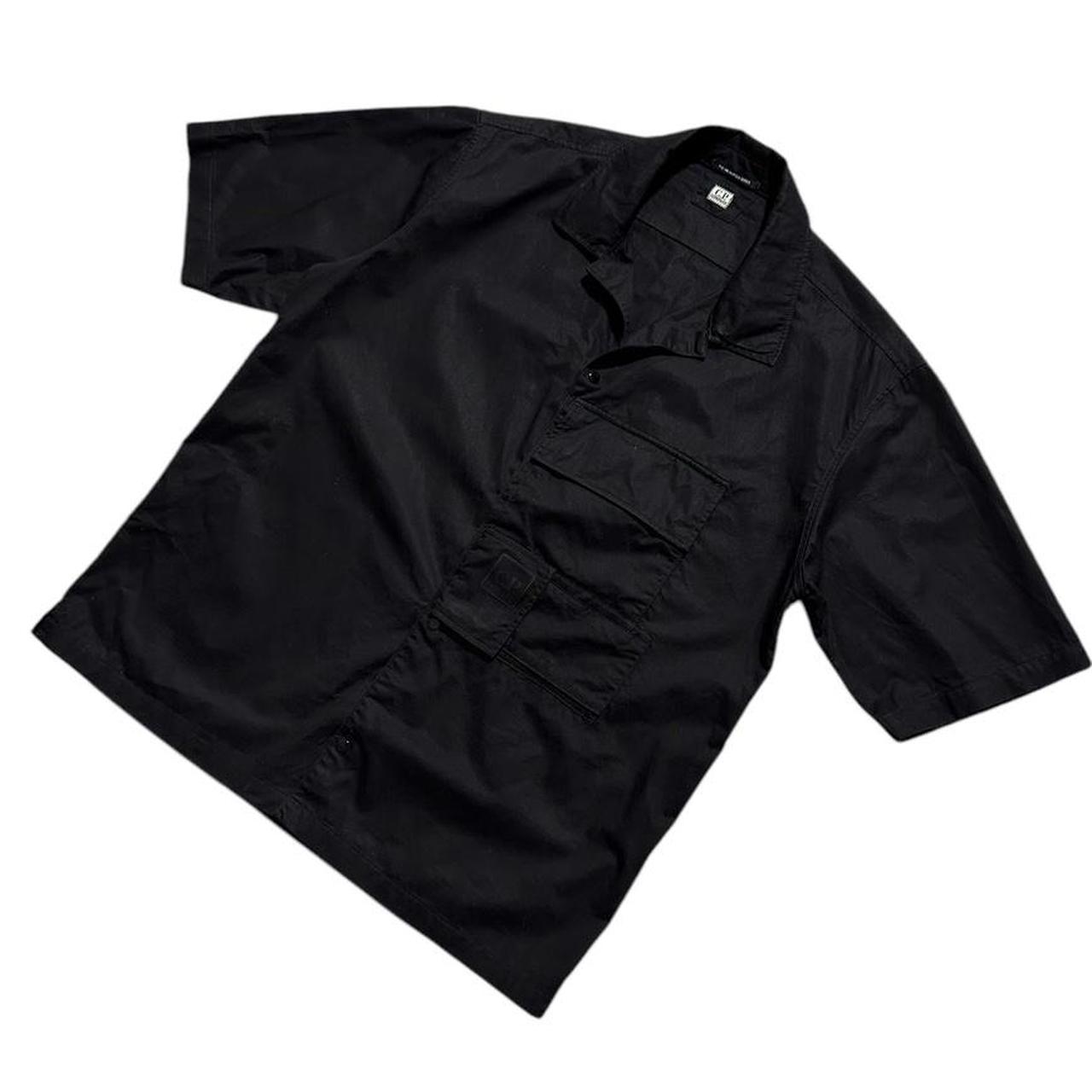 CP Company Black Short Sleeve Shirt