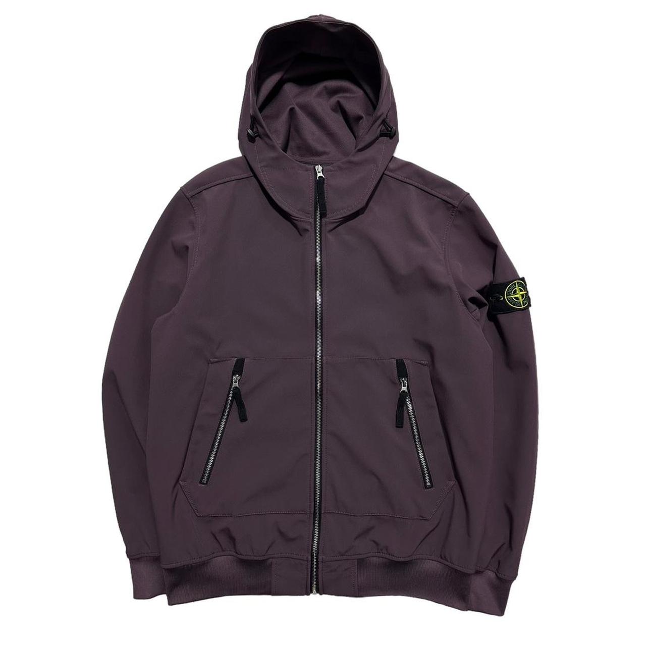 Stone Island Purple Light Soft Shell Jacket