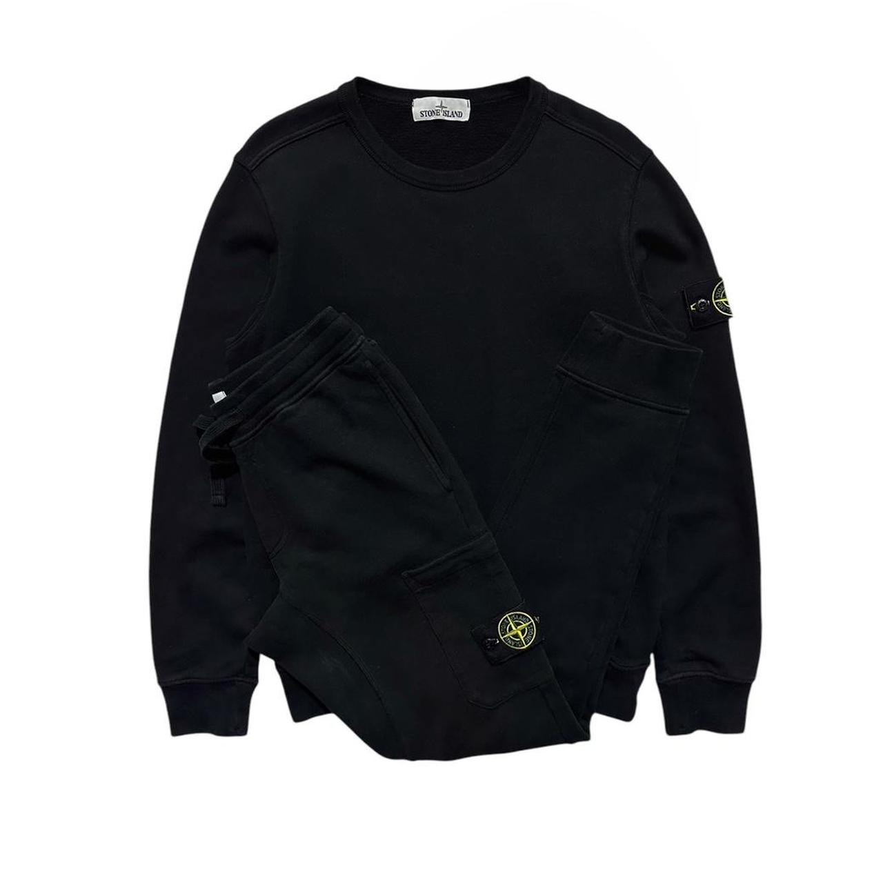 Stone Island Black Complete Tracksuit