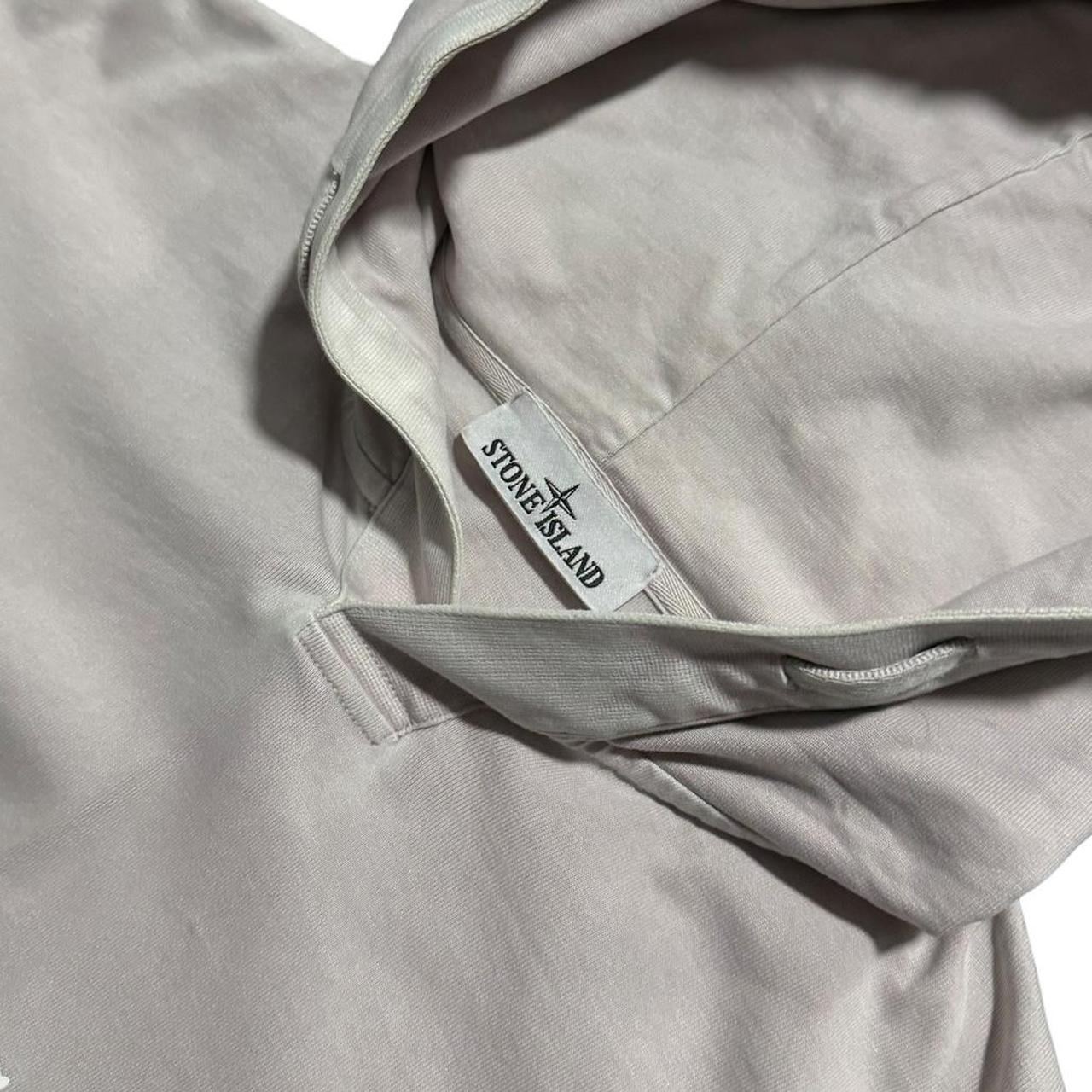Stone Island Marina Print Pastel Pullover Hoodie | Large, Pastel Pink