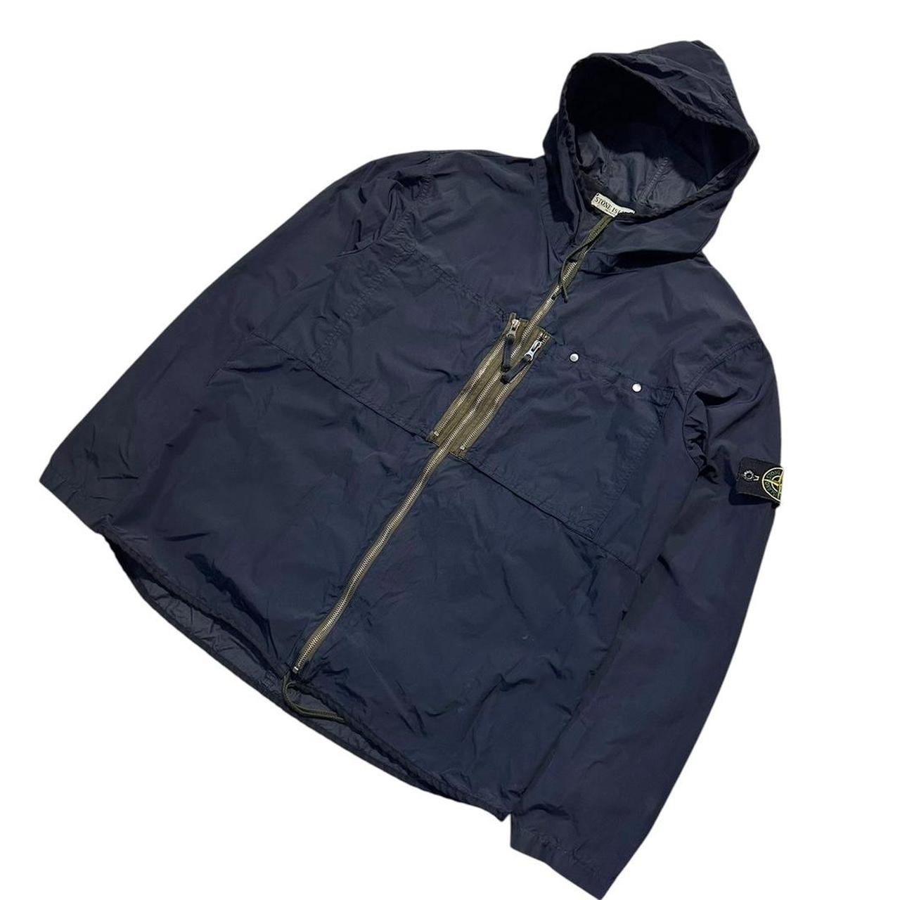 Stone Island Navy Nylon Jacket