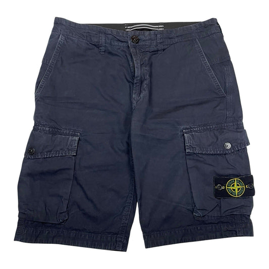 Stone Island Cargo Shorts, Size 30 | O/S, Blue