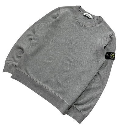 Stone Island Grey Pullover Crewneck