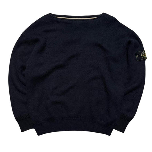 Stone Island Mid 80's Pullover Jumper | Small, Navy