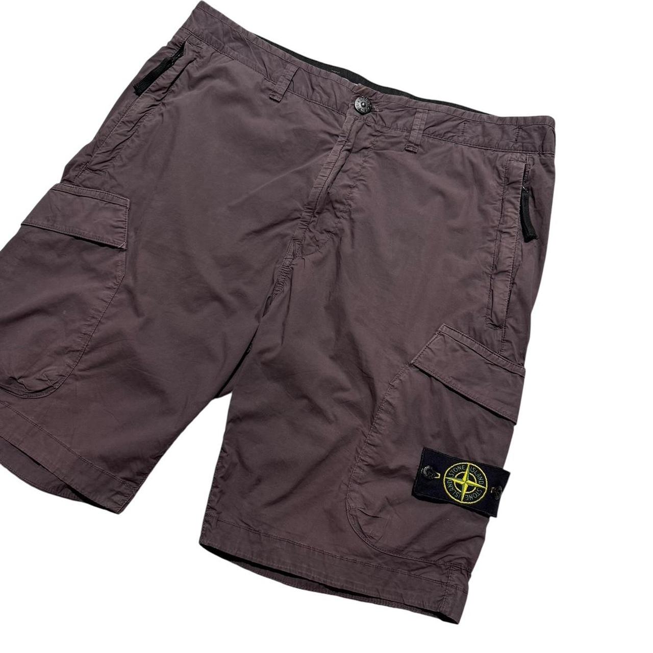 Stone Island Canvas Shorts
